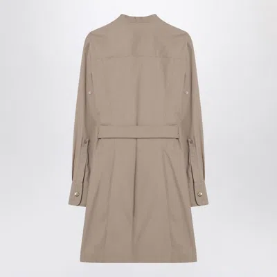 Givenchy Taupe Safari Dress In Poplin In Brown