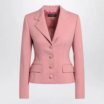 Dolce & Gabbana Tailored Single-breasted Jacket Flap Pockets