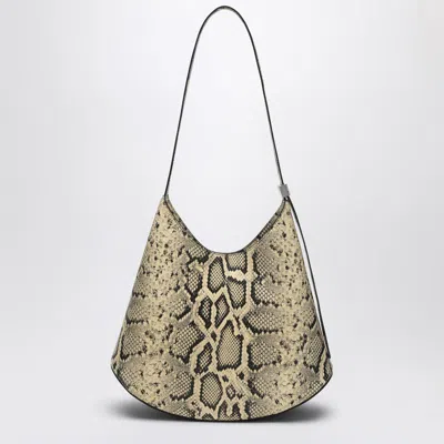 Jil Sander Eldorado Bag In Python-print