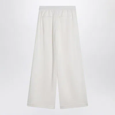 Brunello Cucinelli Wide Trousers In And