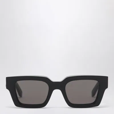 Off-white Virgil Black/dark Grey Sunglasses In Black
