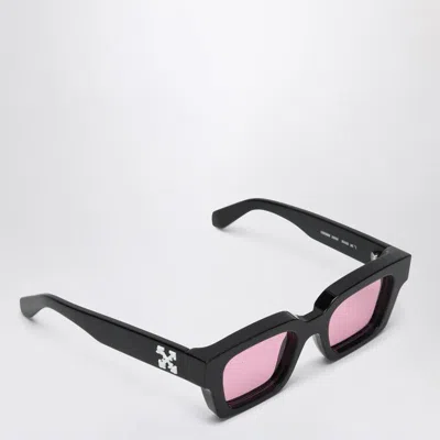 Off-white Virgil Rectangular Sunglasses In Black