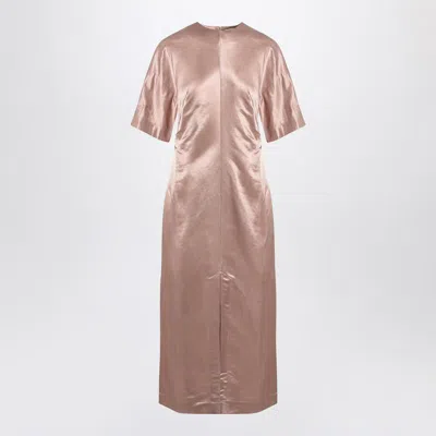 Loulou Studio Long Antique Dress In And In Pink