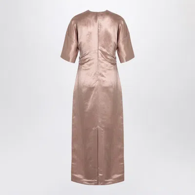 Loulou Studio Long Antique Dress In And In Pink