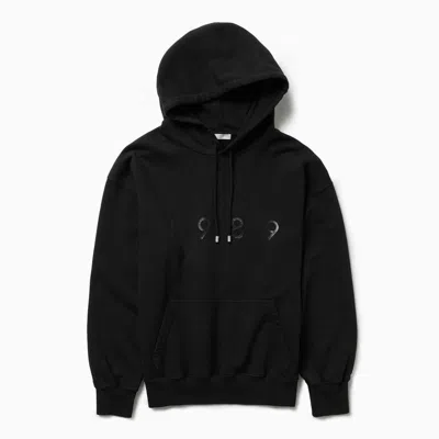 1989 Studio Vintage Logo Hooded Sweatshirt In Black