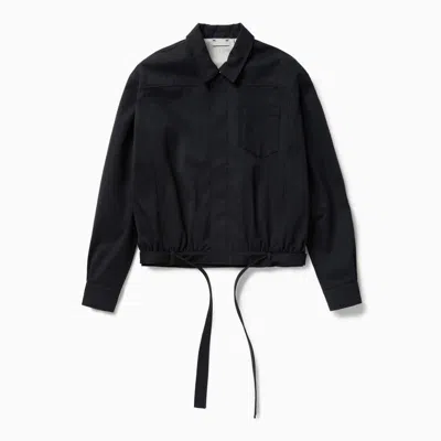 1989 Studio Dark Blue Short Trench Jacket