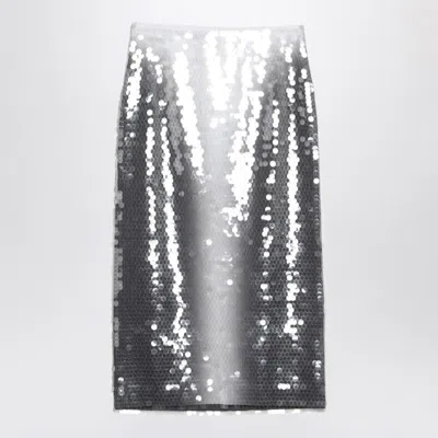Sportmax Toano Gradient Sequin Pencil Skirt