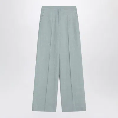 Loulou Studio Four-pockets Palazzo Pants In Green