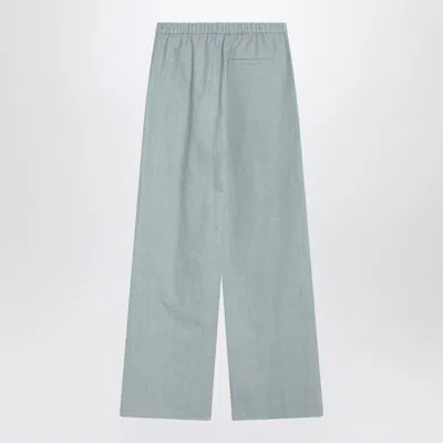 Loulou Studio Four-pockets Palazzo Pants In Green