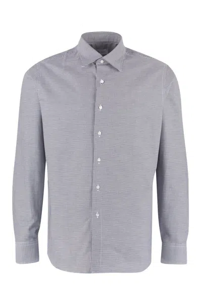 The (alphabet) Checked Cotton Shirt