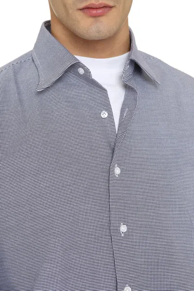 The (alphabet) Checked Cotton Shirt