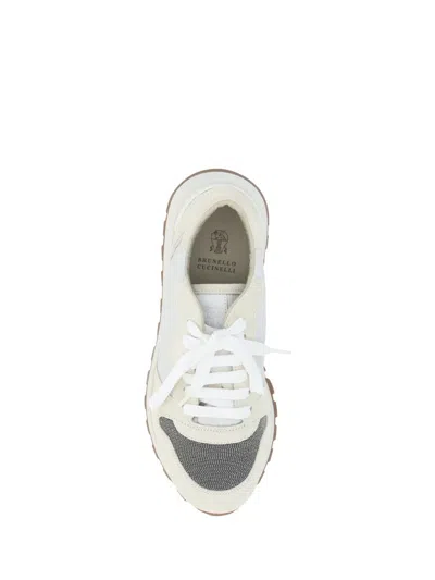 Brunello Cucinelli Sneakers With Color-block Design