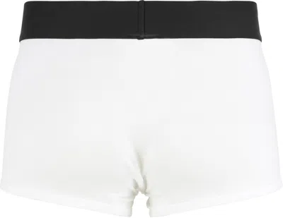 Palm Angels Cotton Boxer Duo Logo Band In Animal Print