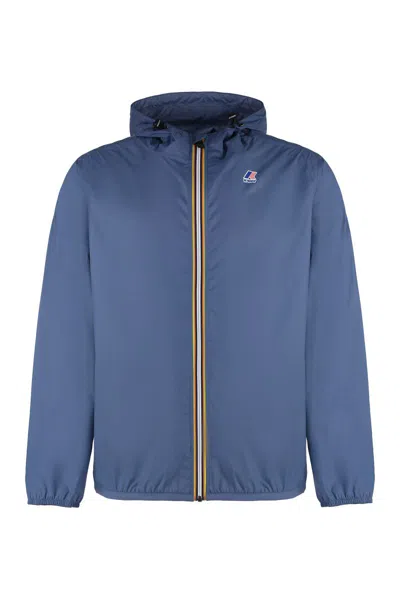 K-way Le Vrai 3.0 Claude Windbreaker In Blue