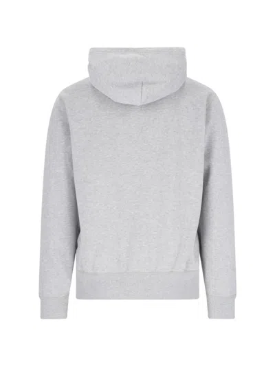 Polo Ralph Lauren Gray Cotton Sweatshirt In Gray