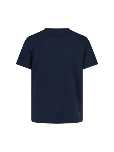 Apc A.p.c. Standard Rue Madame Cotton Crew-neck T-shirt In Blue