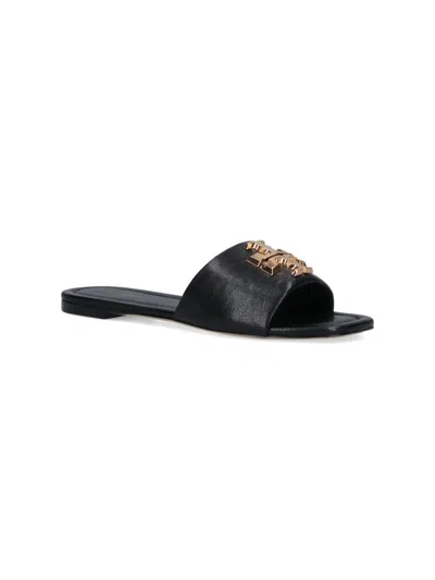 Tory Burch Sandals In Black