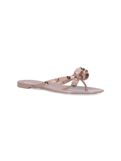 Valentino Garavani Summer Rockstud Thong Sandals