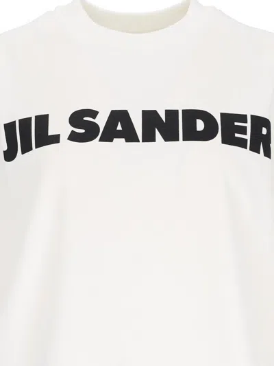 Jil Sander Relaxed-fit Cotton T-shirt With Bold Logo