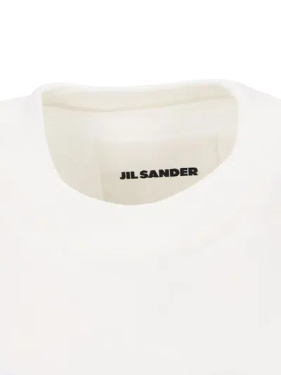 Jil Sander Relaxed-fit Cotton T-shirt With Bold Logo