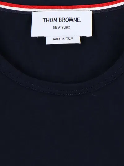Thom Browne T-shirts And Polos In Blue