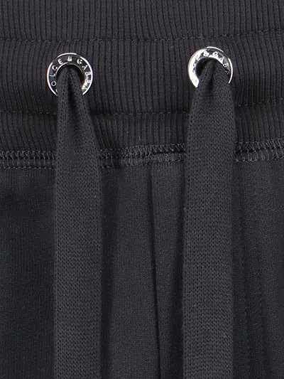 Dolce & Gabbana Logo Track Pants In Black