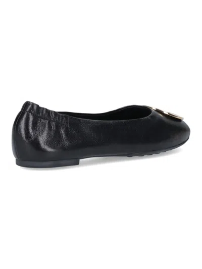 Tory Burch Minnie Travel Leather Ballet Flats