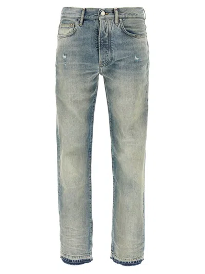Amiri Released Hem Jeans In Blue