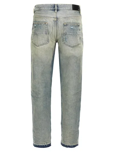 Amiri Released Hem Jeans In Blue