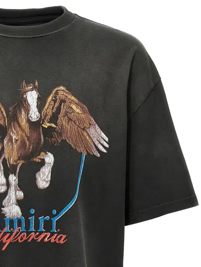 Amiri Pegaso T-shirt In Black