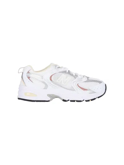 New Balance Mr530 Sneakers In Leather And Mesh Blend In Multi