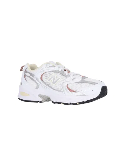 New Balance Mr530 Sneakers In Leather And Mesh Blend In Multi