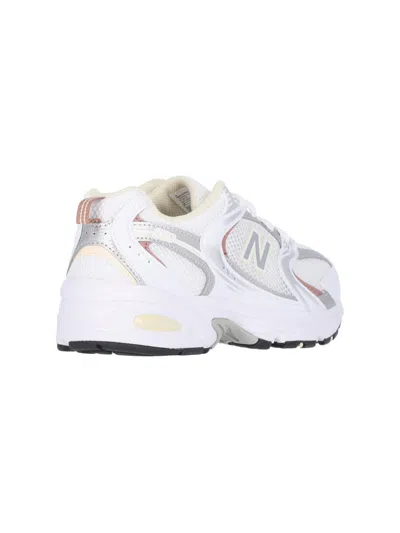 New Balance Mr530 Sneakers In Leather And Mesh Blend In Multi