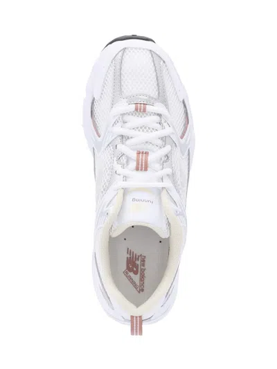 New Balance Mr530 Sneakers In Leather And Mesh Blend In Multi