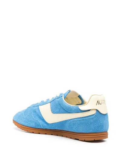 Autry Windspin Sneakers In Suede And Kyoto Leather And Rutabaga