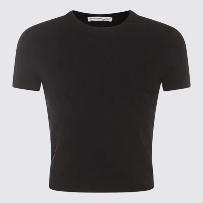Alexander Wang Women Logo T-shirt In Black