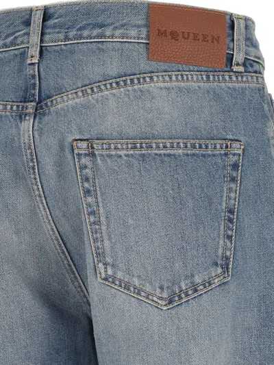 Alexander Mcqueen Straight-leg Denim Jeans