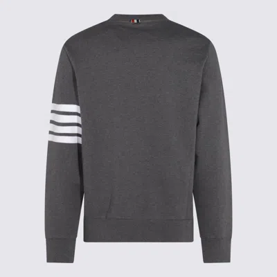 Thom Browne Grey Cotton Sweatshirt In Gray