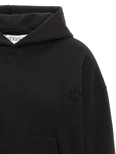 Jw Anderson Jwanchor Sweatshirt In Black