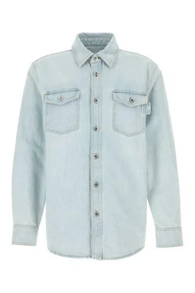 Bottega Veneta Camicia In Denim Uomo