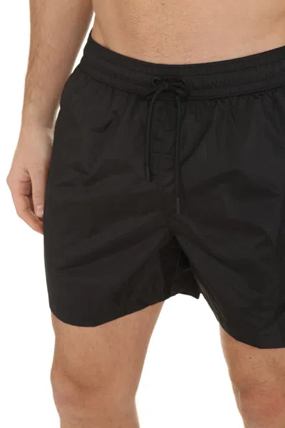 The (alphabet) Drawstring Swim Shorts
