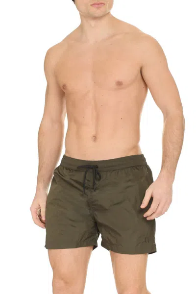 The (alphabet) Drawstring Swim Shorts
