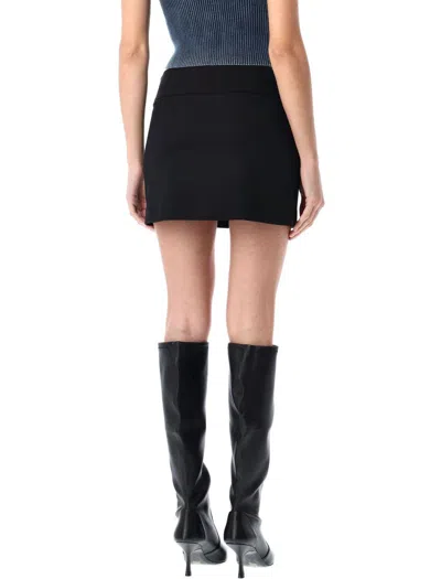 Diesel Mini Skirt Or Dixy In Wool In Black