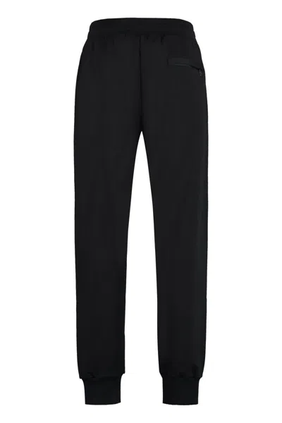 Dolce & Gabbana Logo Print Sweatpants In Black