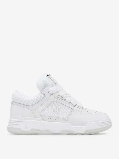 Amiri Ma-1 Leather-trim Mesh Sneakers In Blue