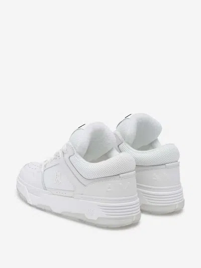 Amiri Ma-1 Leather-trim Mesh Sneakers In Blue