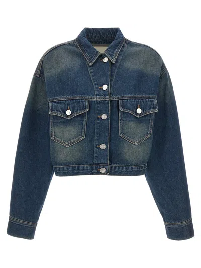 Isabel Marant Tadia Denim Jacket In Blue