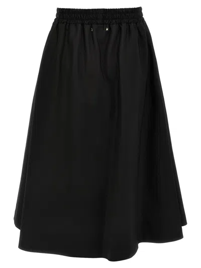 Golden Goose Circle Skirt In Nylon In Black