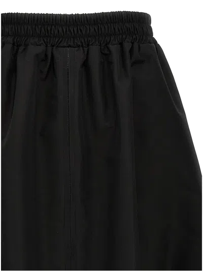 Golden Goose Circle Skirt In Nylon In Black