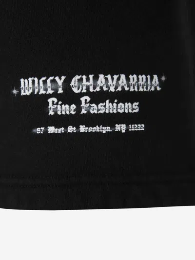 Willy Chavarria Bermuda Logo Cotton In Multi